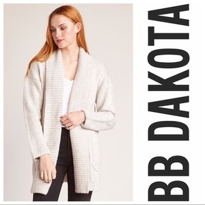 Jack by BB Dakota Cuffing Season Cardigan NWT Med